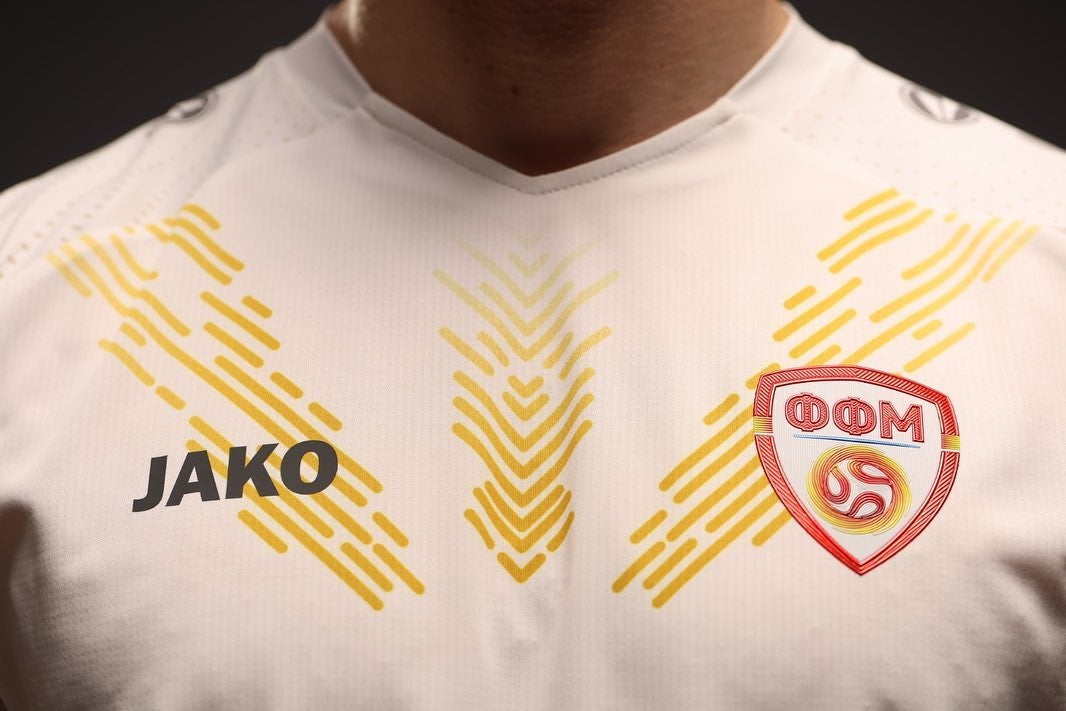 Macedonia Official Football (Away) Jersey Macedonian Gifts